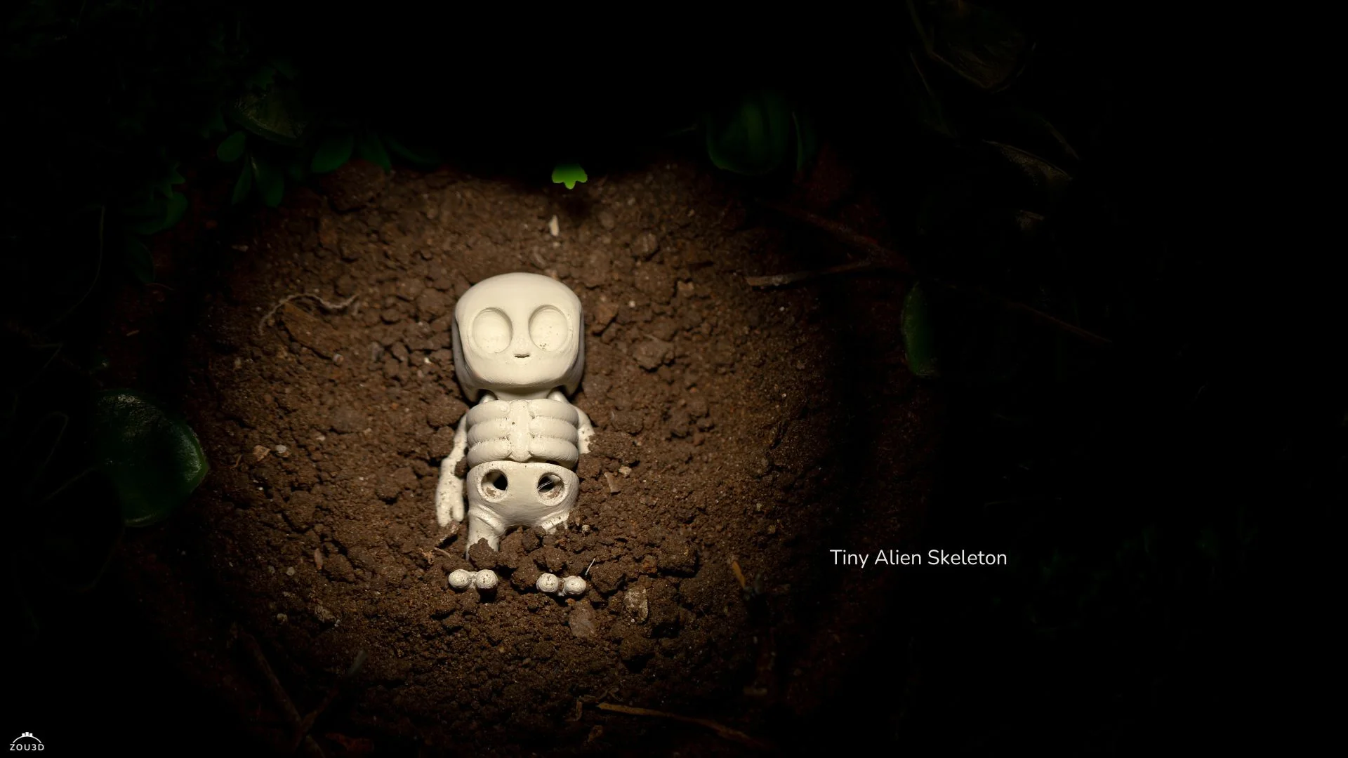 Mini Squelette Extraterrestre Articulé