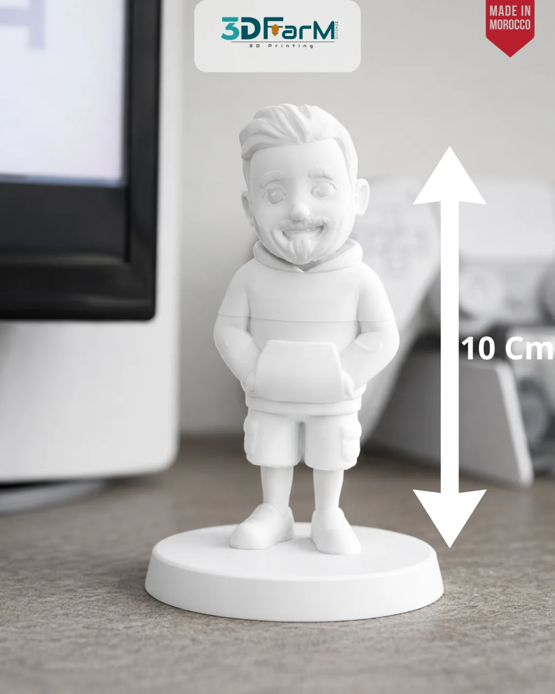 Figurine Personnalisée Style Cartoon