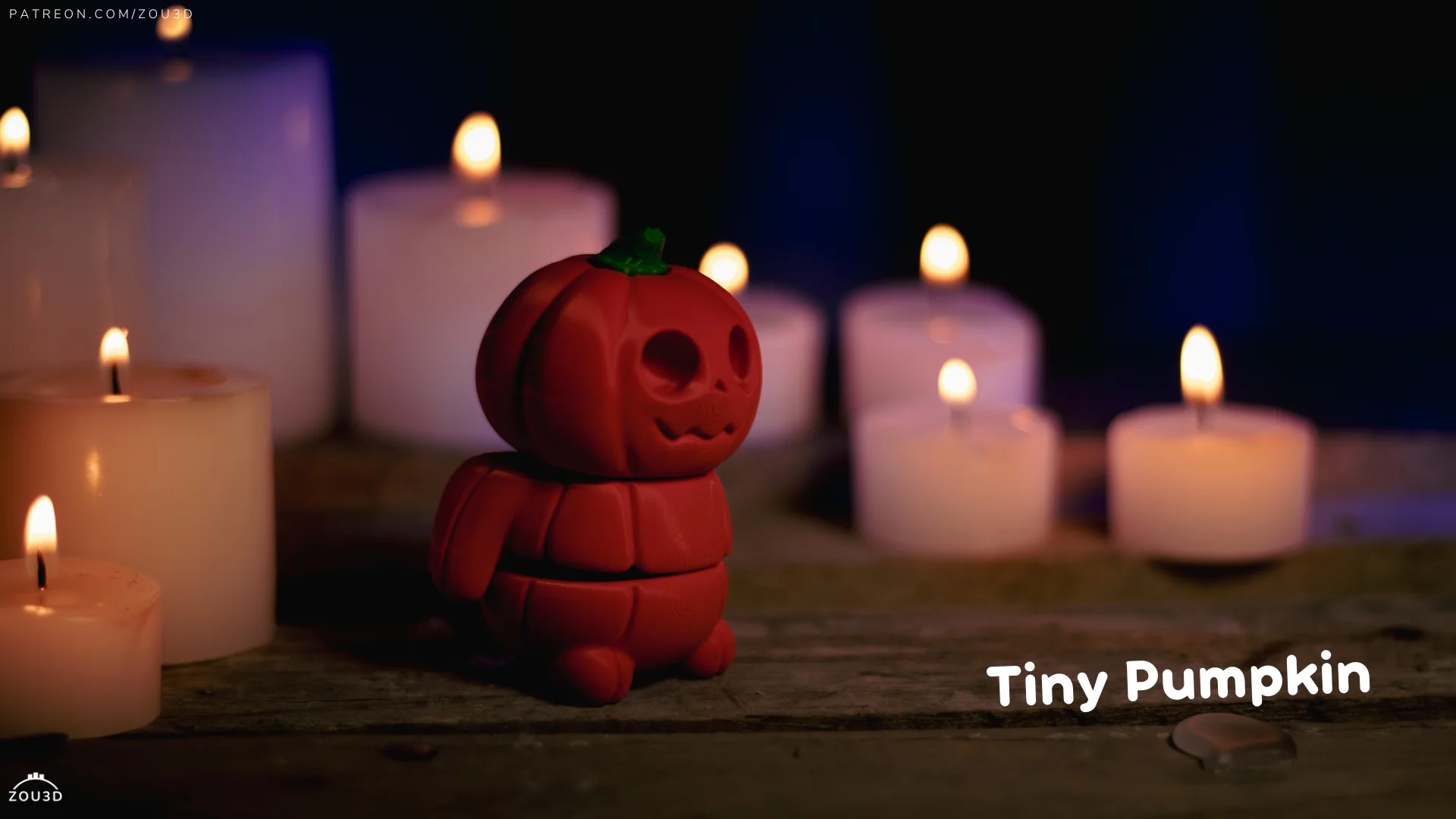 Mini Citrouille Articulée