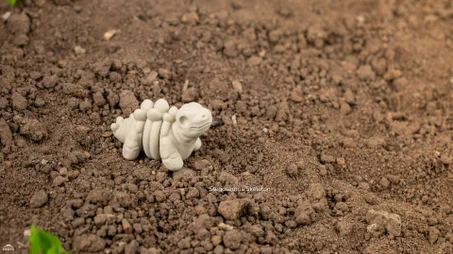 Mini Squelette de Stégosaure Articulé