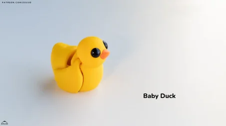Bébé Canard Articulé