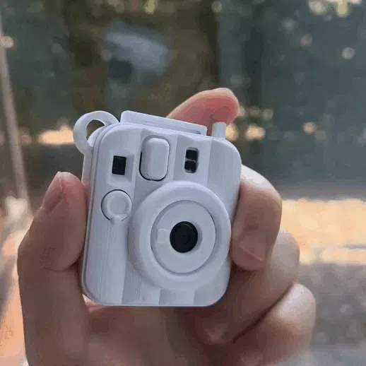 Porte-clés Mini Appareil Photo Personnalisé