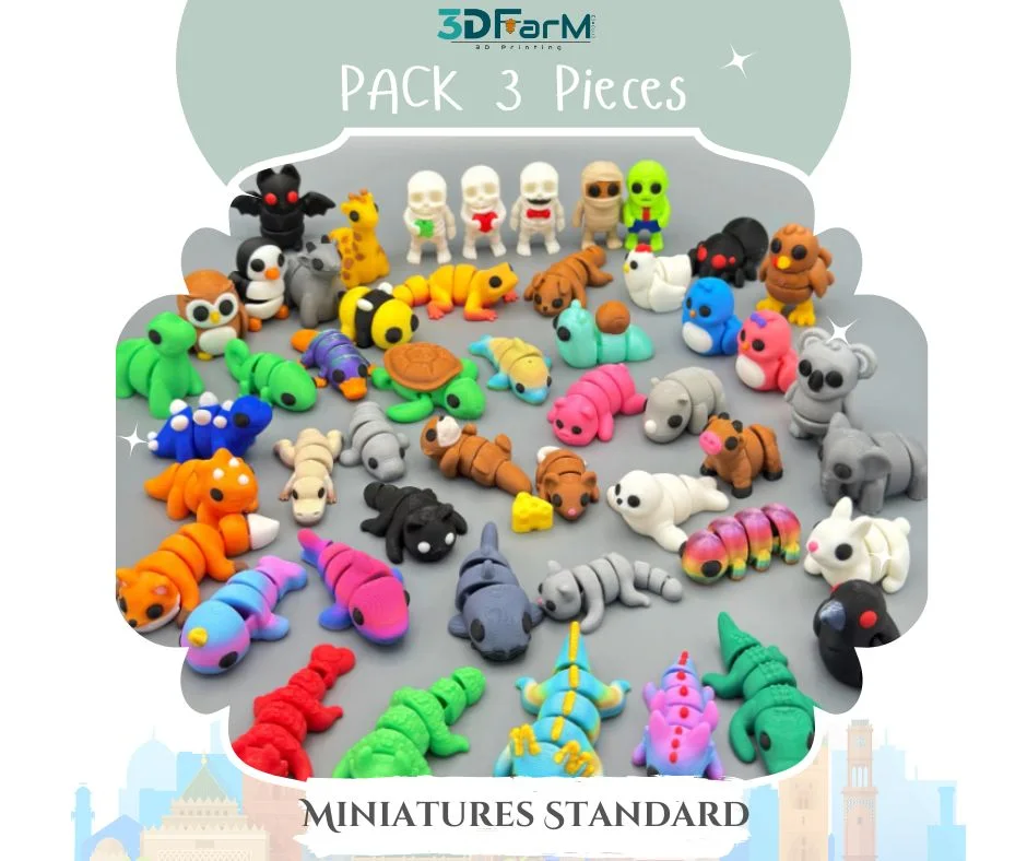 PACK 3 Miniatures Standard