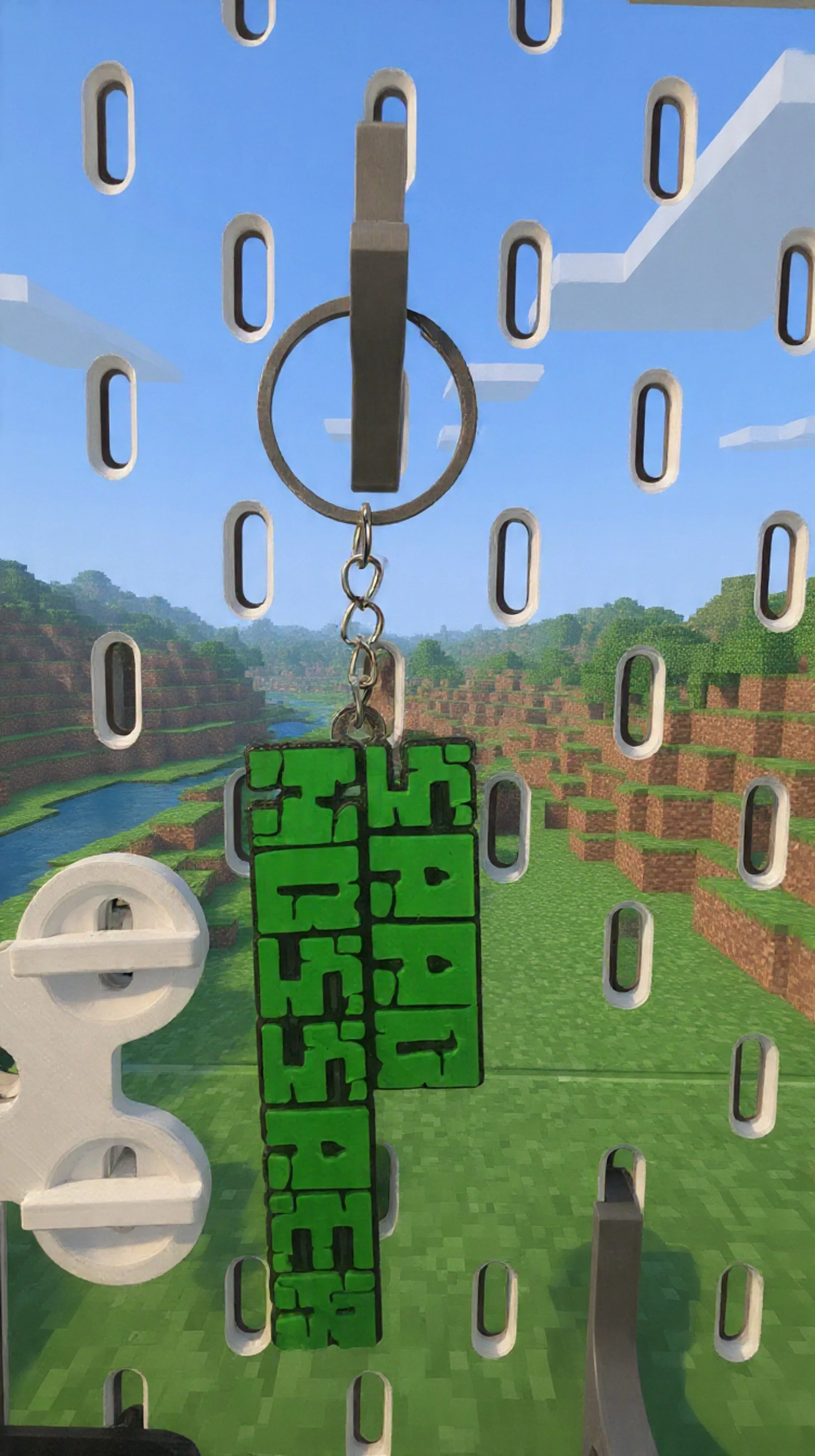 Porte-clé Minecraft Personnalisé