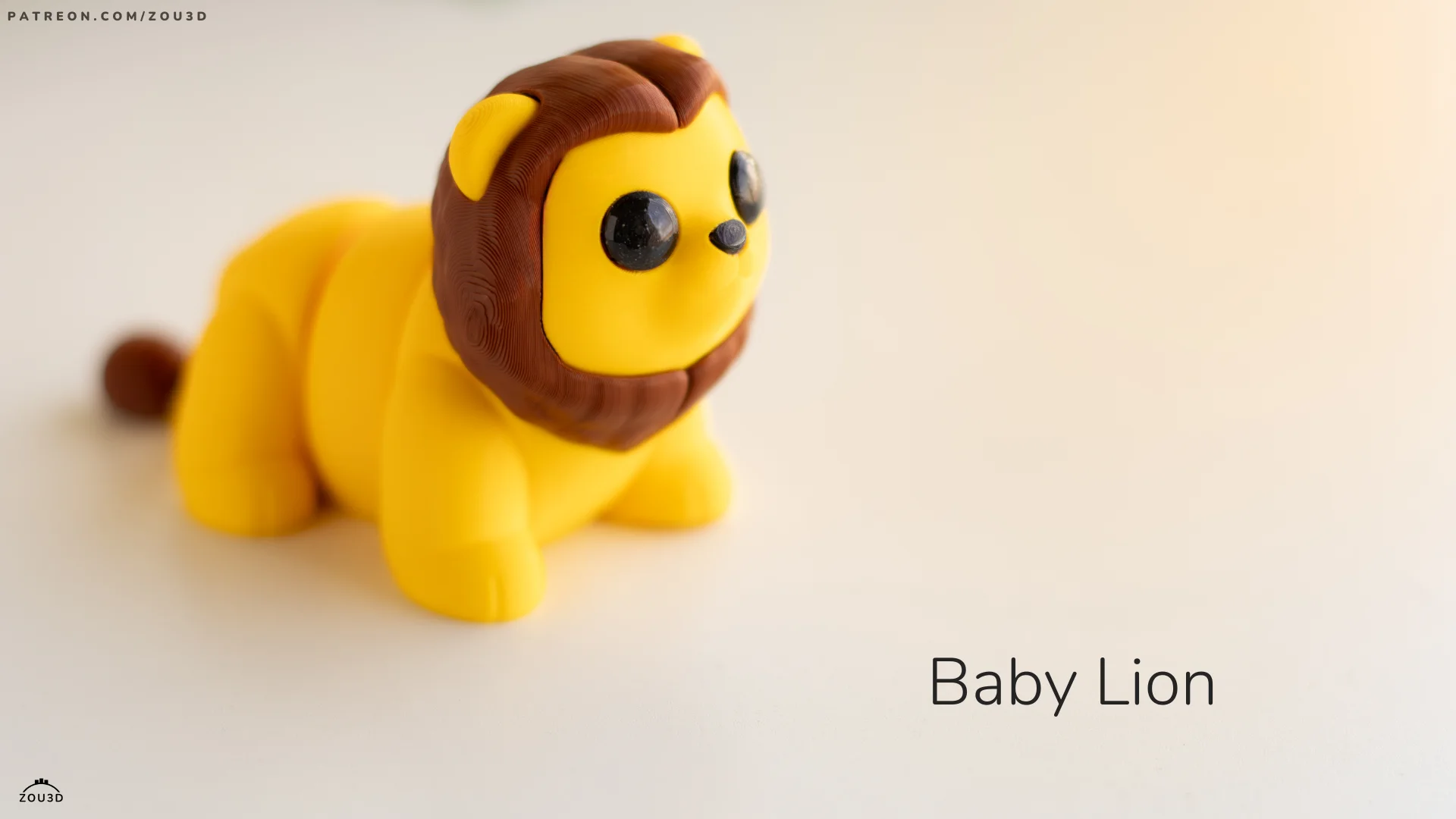 Mini lion Articulé