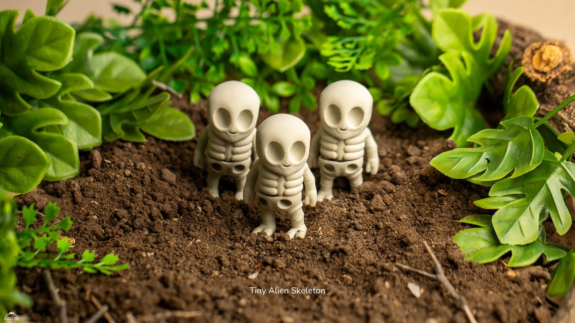 Mini Squelette Extraterrestre Articulé