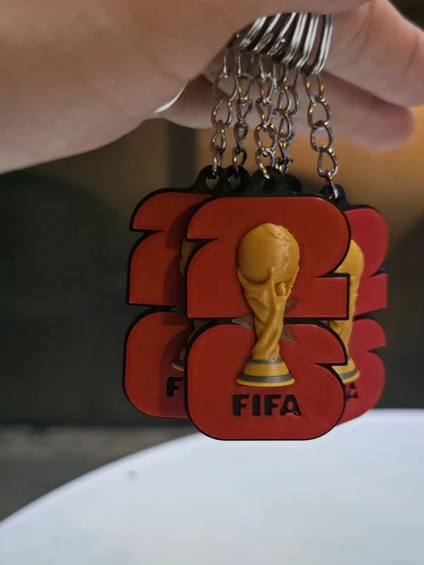Porte-clé Drapeau Maroc Coupe du Monde 2026