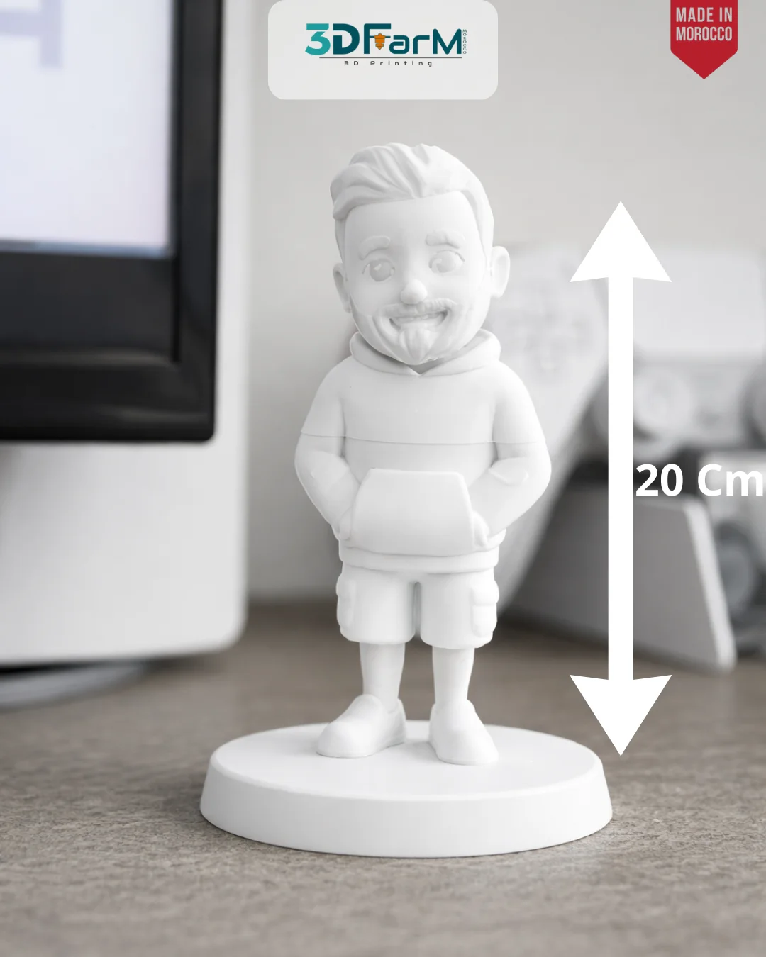 Figurine Personnalisée Style Cartoon