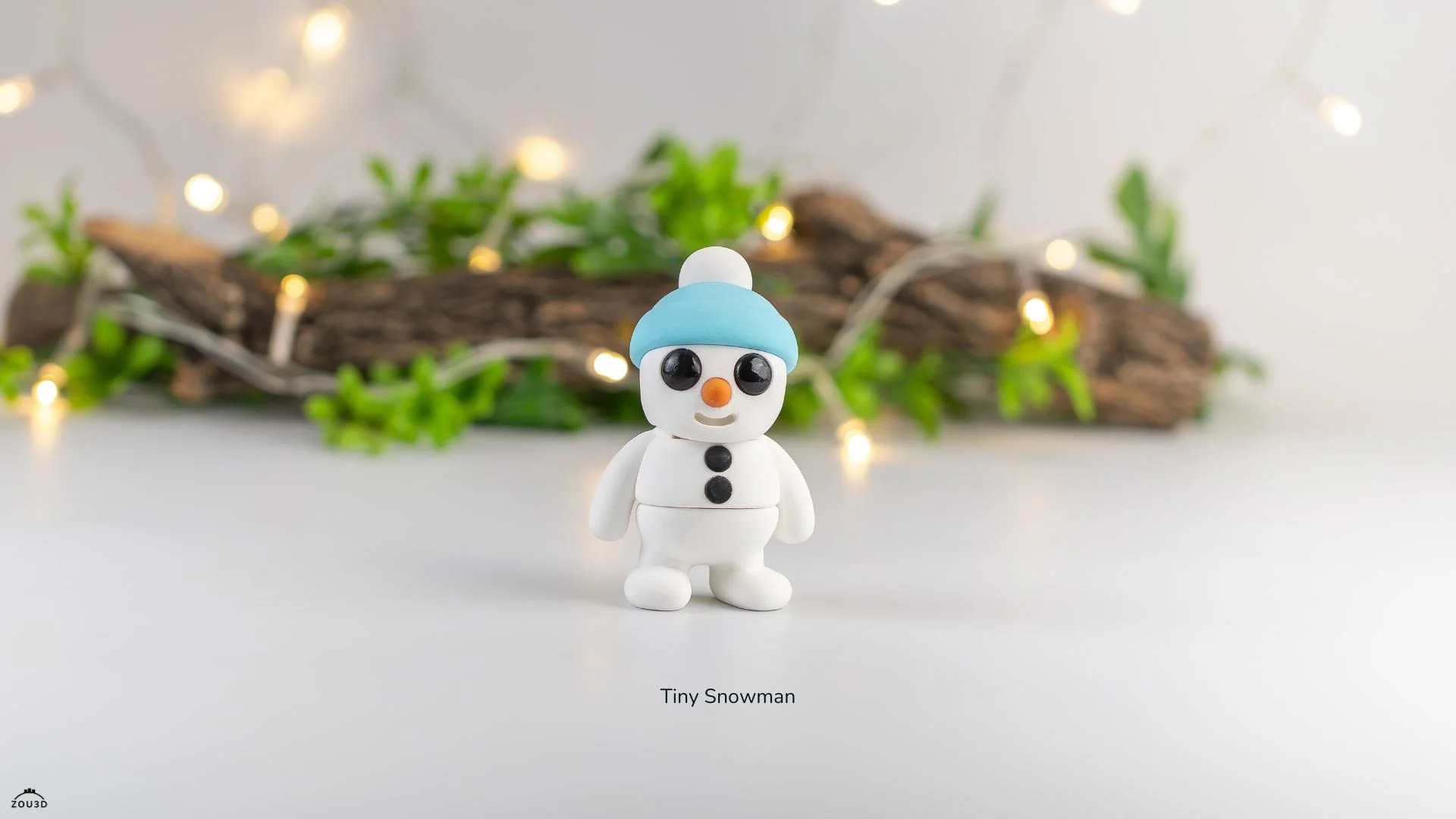 Mini Bonhomme de Neige Articulé