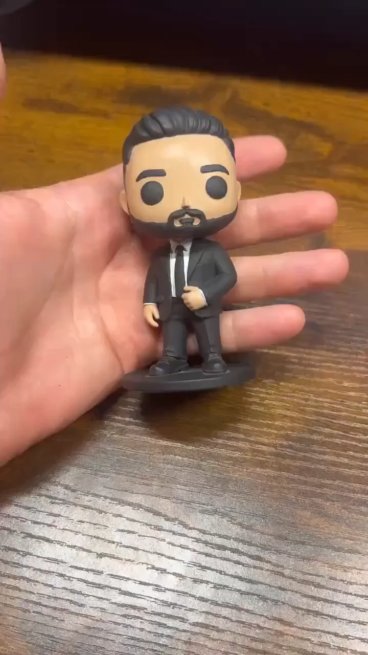 Figurine Personnalisée style vinyle POP