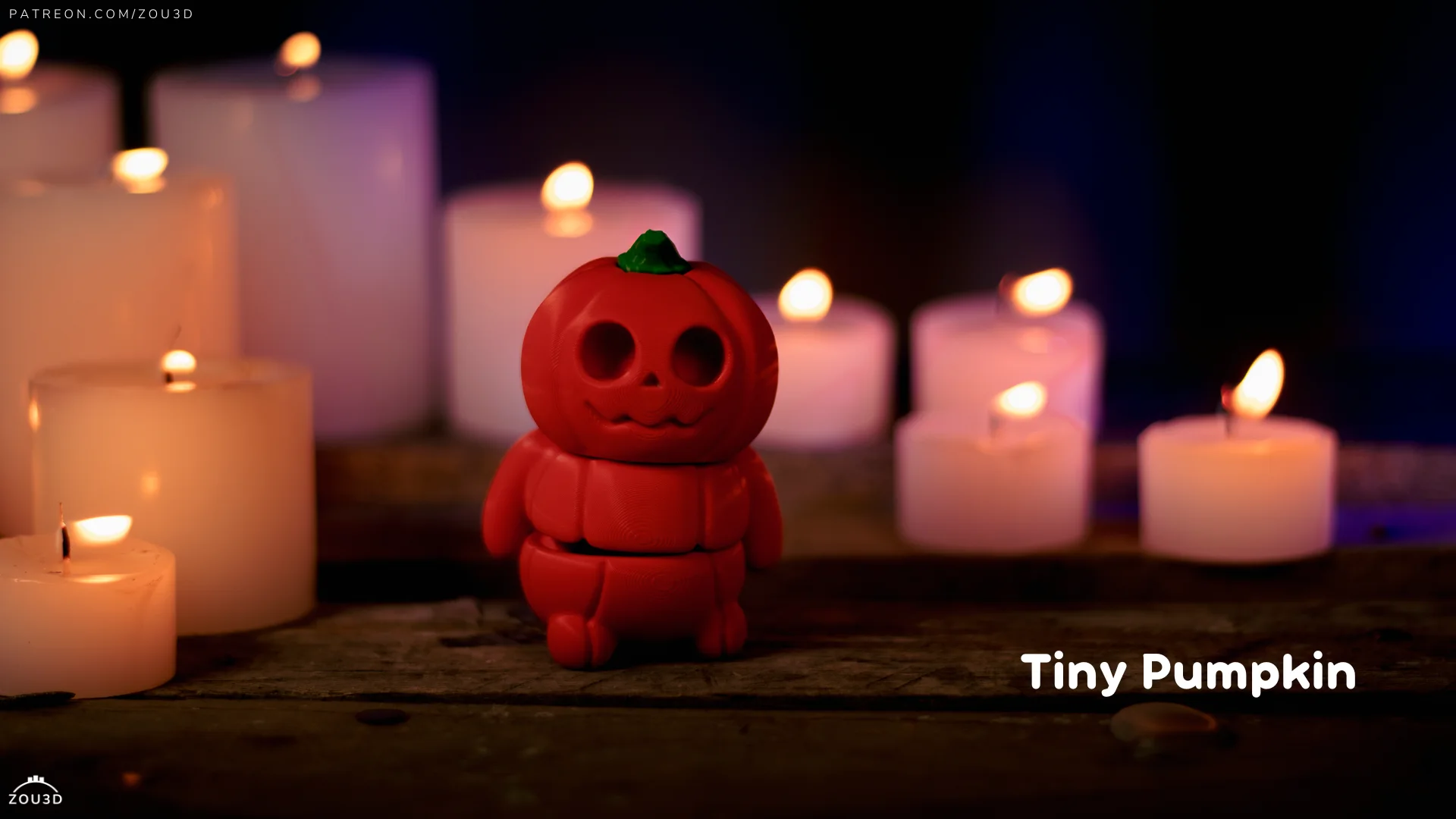 Mini Citrouille Articulée