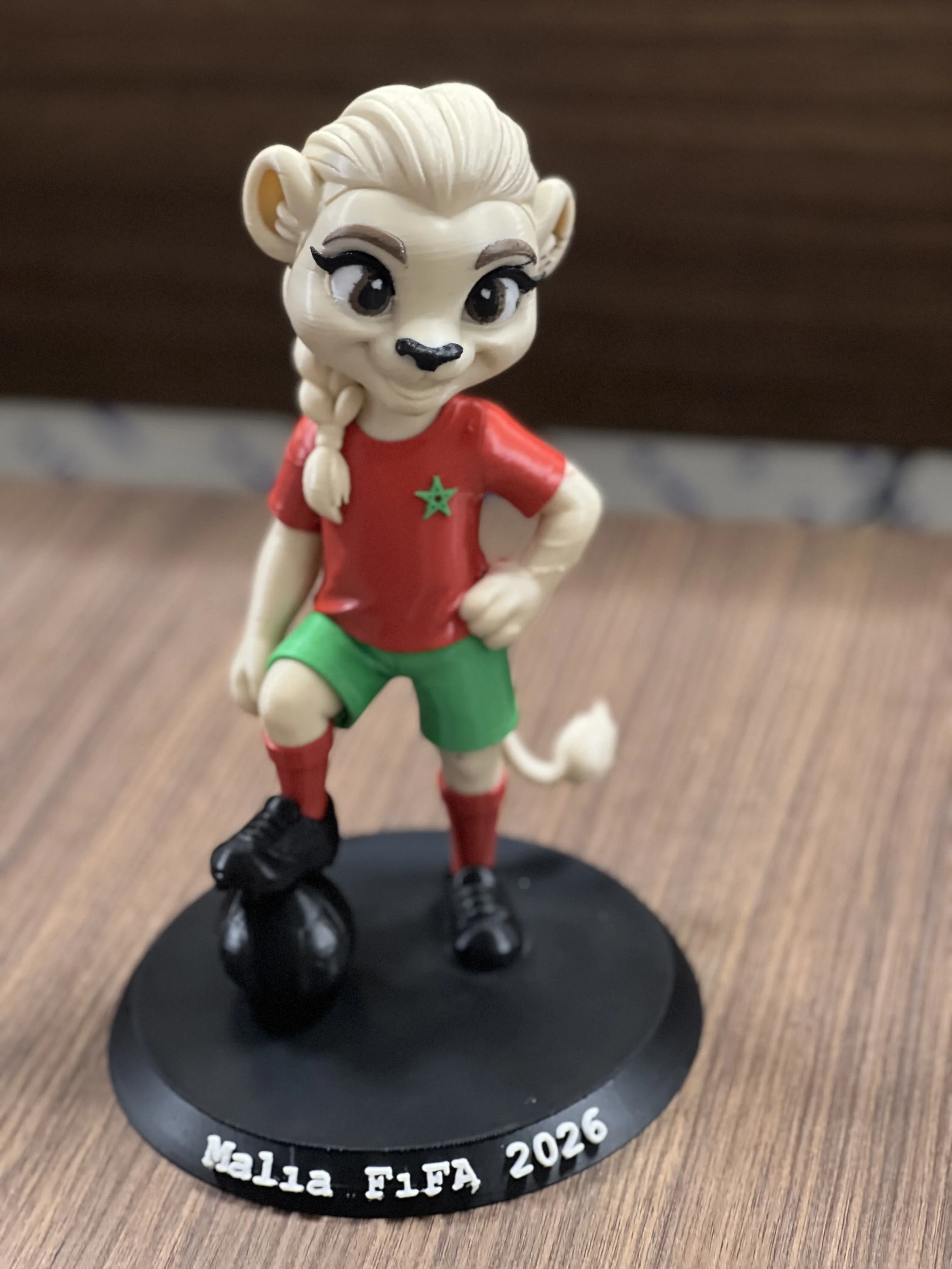 Mascottes Lionne & Lion de l’Atlas du Maroc