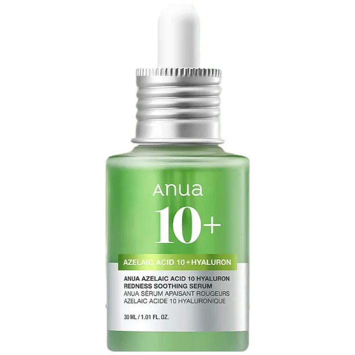 ANUA 10+AZELAIC ACID 10 HYALURON REDNESS SOOTHING SERUM 30 ML