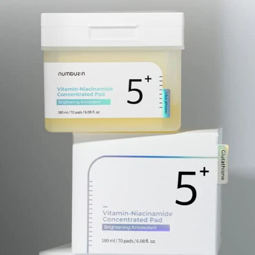 numbuzin, Pads No. 5 Vitamin-Niacinamide Concentrated, 70 pcs