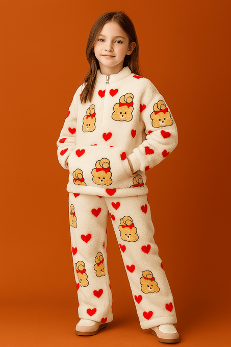 ✨بيجامة شتوية دافئة وناعمة✨