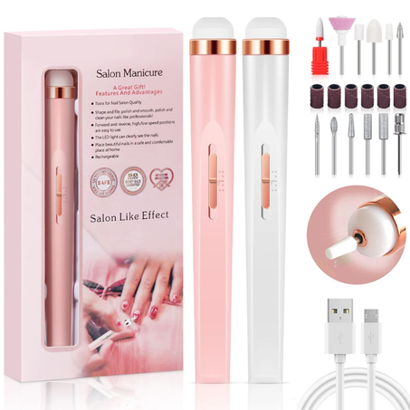 ماكينة تجميل الأظافر الكهربائية (Electric Manicure Set)