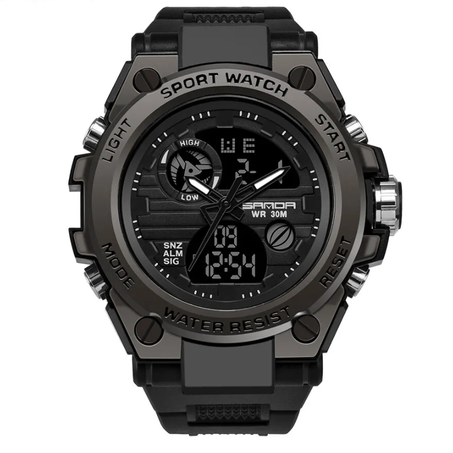 ساعة رياضية متعددة الوظائف         (Sanda Sports Watch)