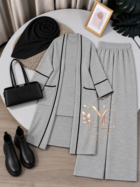 طقم دافئ للمحجبات 🧕🏻✨ أناقة ، سُتر و راحة طول اليوم …