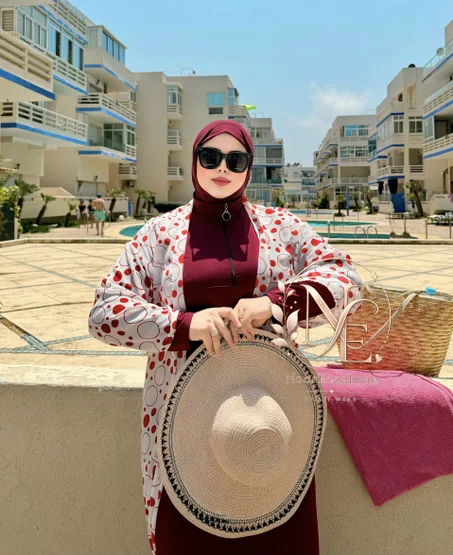 بوركيني YANEZ للمحجبات الأنيقات ، سُتر وأناقة في آن واحد🩱🧕🏻♥️☀