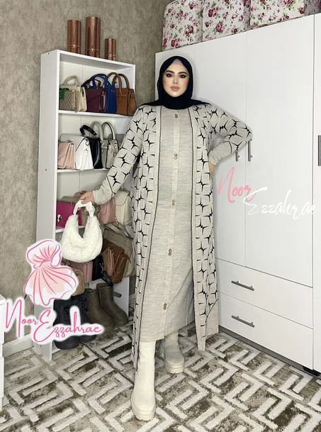 طقم شتوي للمحجبات 🧕🏻🪄 أناقة ، سُتر ، جَمال