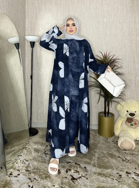 طقم وردة 🌸 للمحجبات🧕🏻✨  الأناقة و الراحة كل يوم !