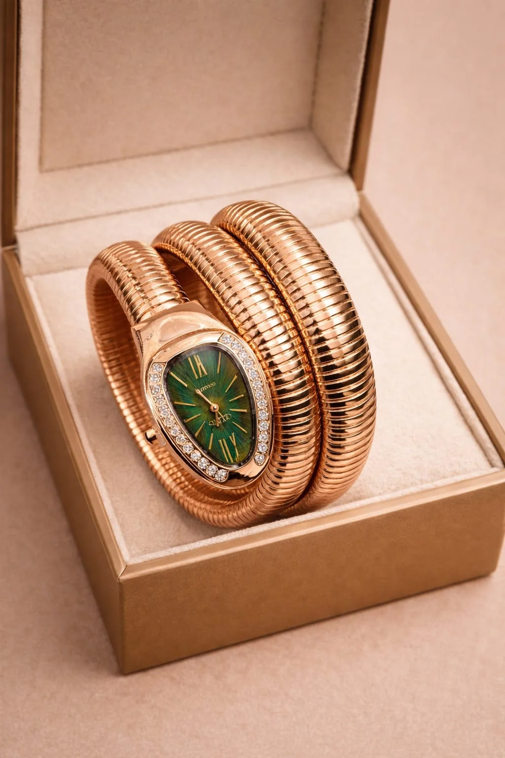 Diva Serpenta Gold Watch