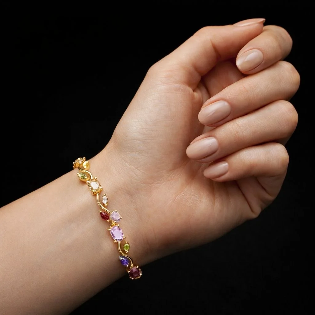 Bracelet Tulipe Bracelet Élégant Femme