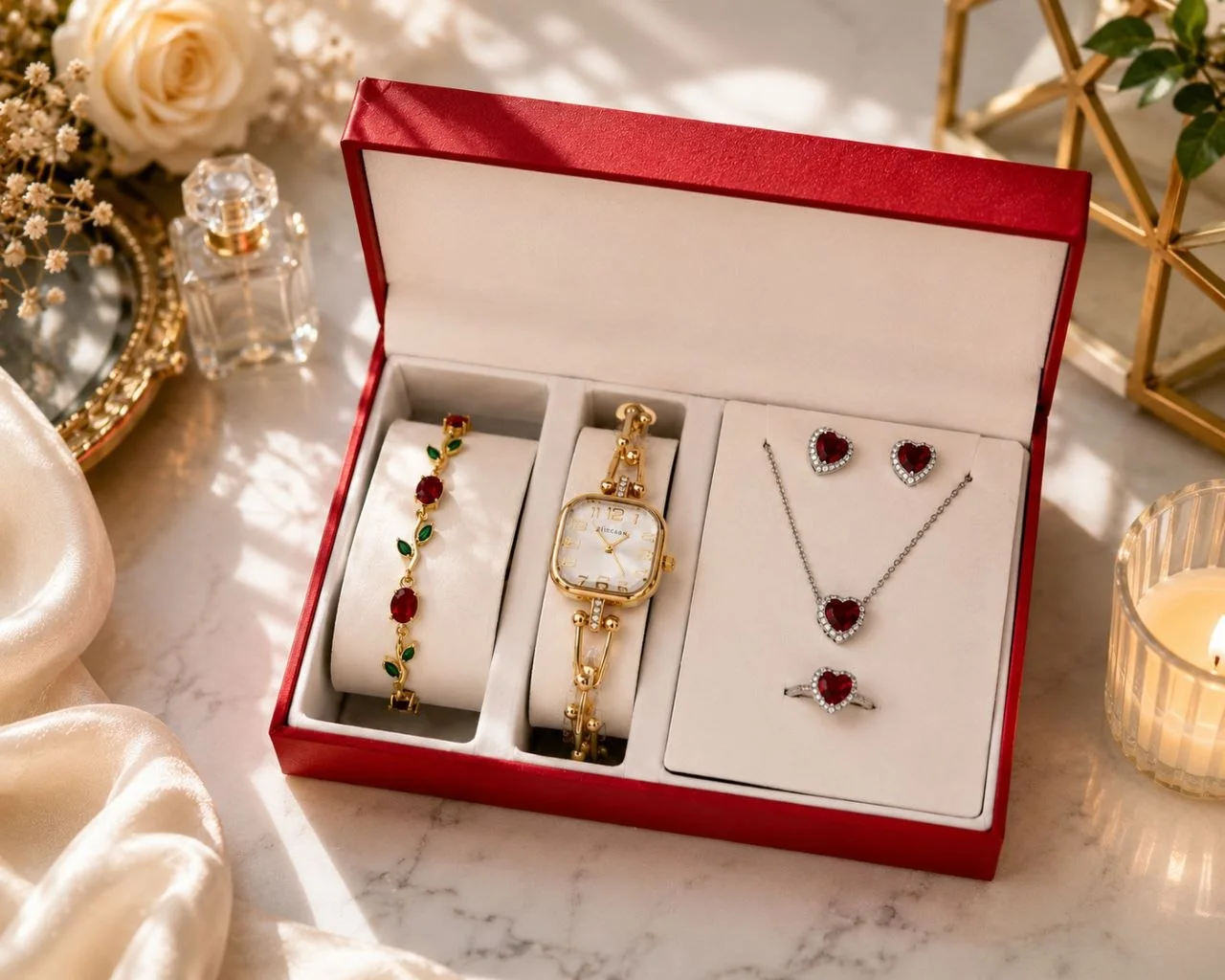 Coffret Élégance Ruby
