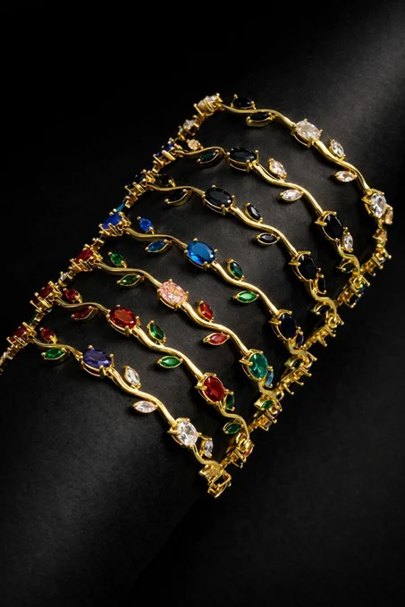 Bracelet Tulipe Bracelet Élégant Femme