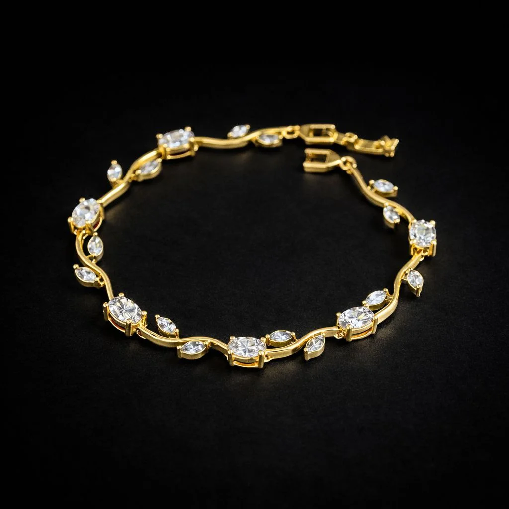 Bracelet Tulipe Bracelet Élégant Femme