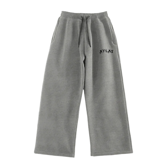 Gray basic pants