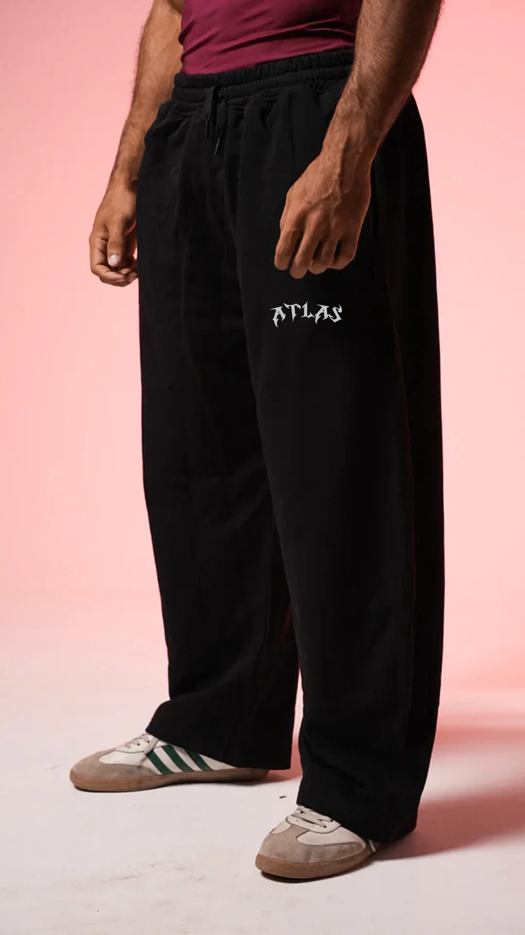 Black basic pants