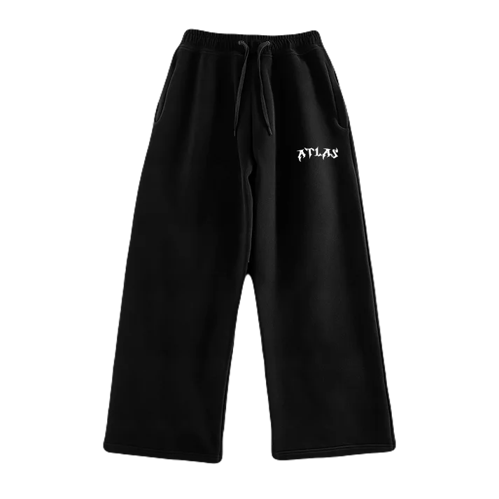 Black basic pants