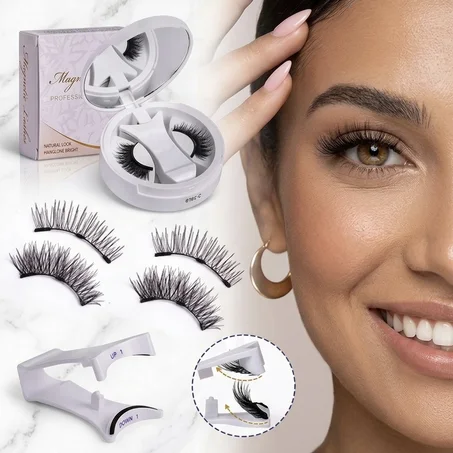 Soft Magnetic Eyelashes Extension الرموش المغناطيسية