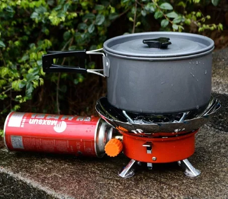 موقد غاز محمول مقاوم للرياح