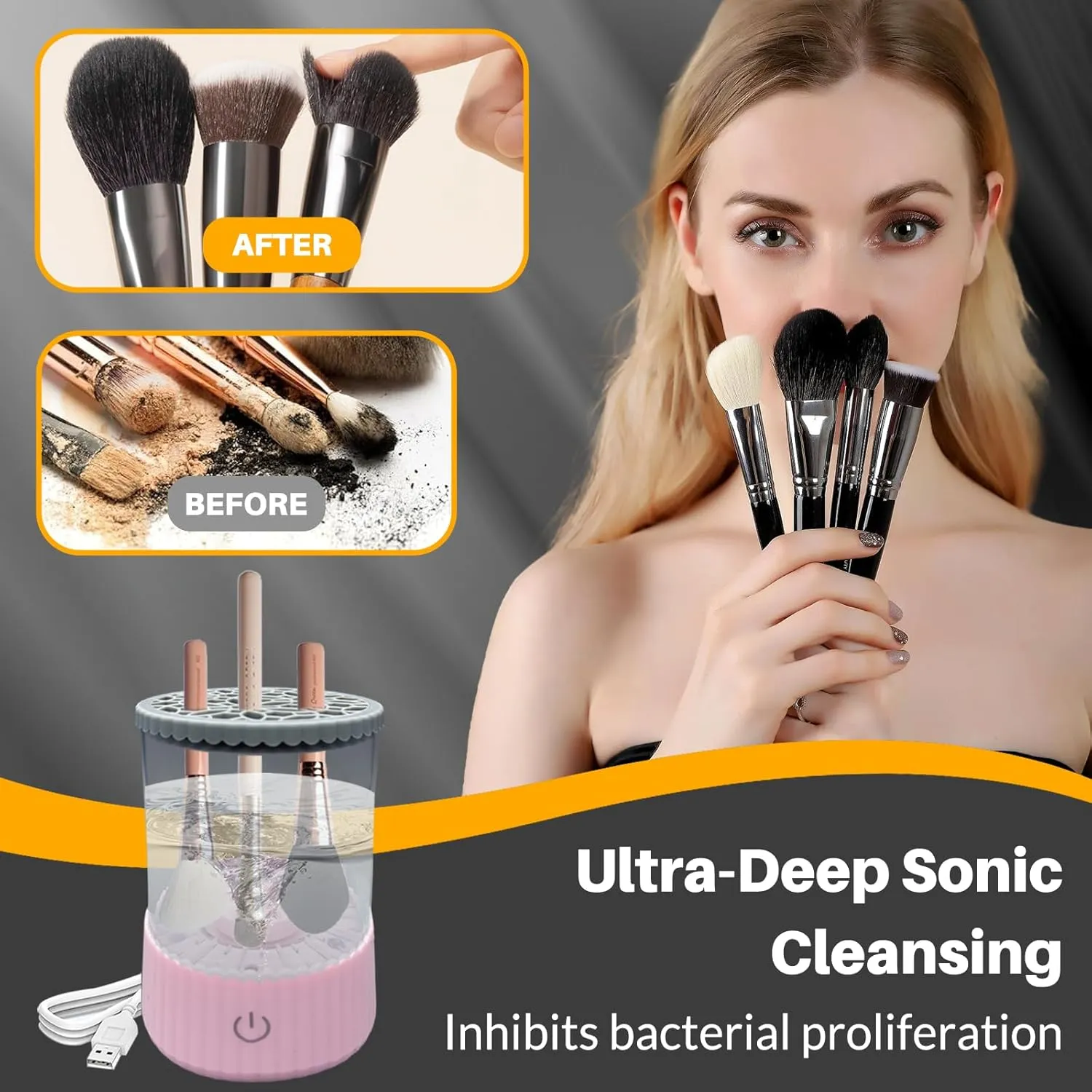 Electric Makeup Brush Cleaner
