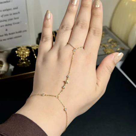 Chaîne de main | Fleur de Cristal
