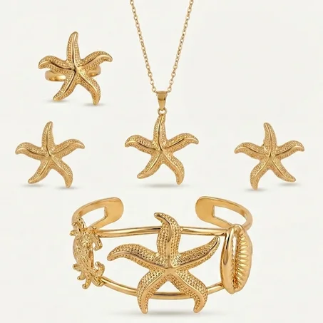 Ensemble Étoile Marine | 4 Pièces