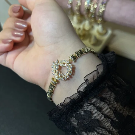 Gourmette Couronne de Lumière