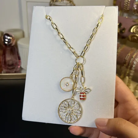 Sautoir Fleur de Nacre