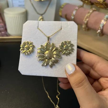 Ensemble soleil floral