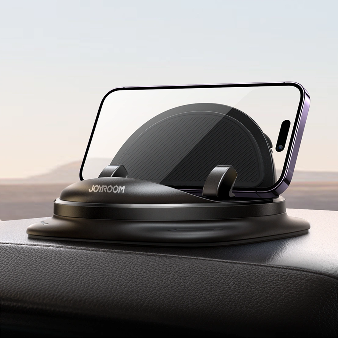 Support Téléphone Voiture Rotatif à 360° pour Tableau de Bord