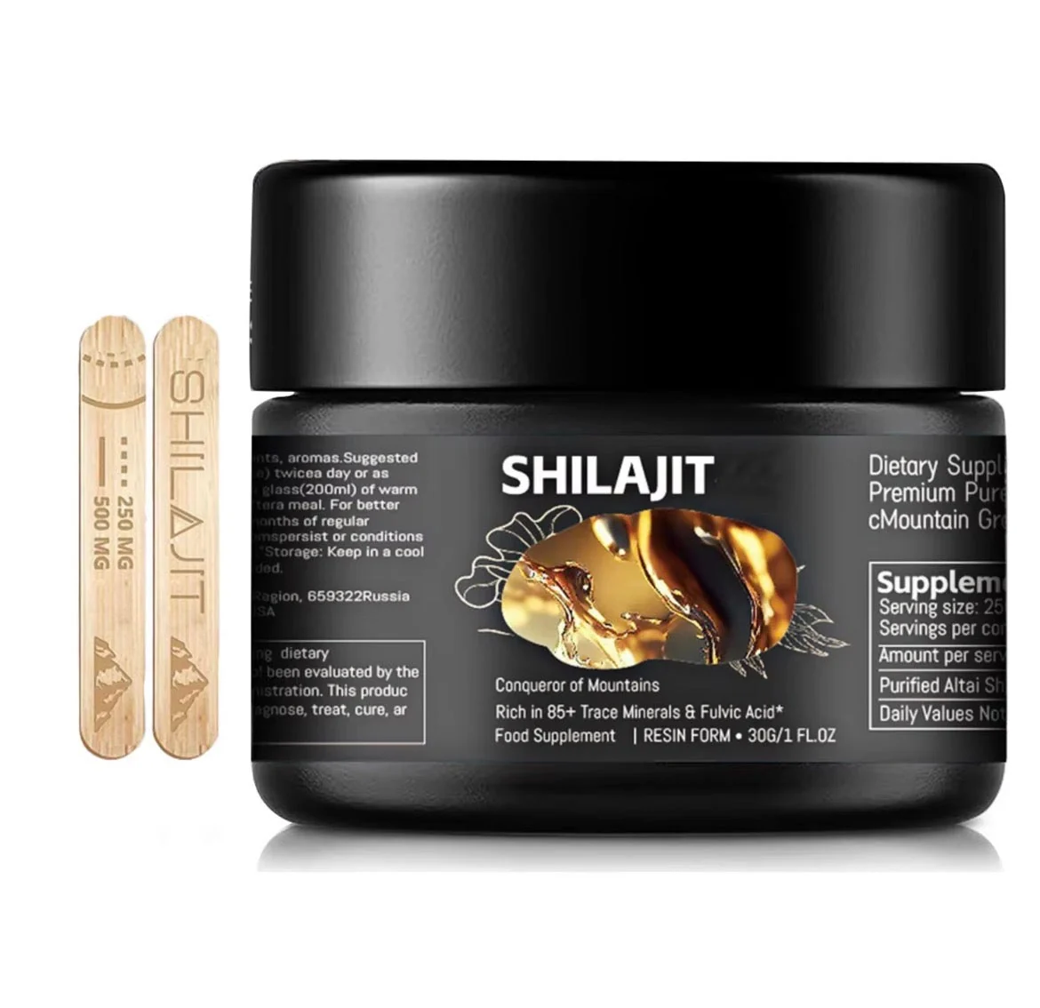 Shilajit Premium – Résine de Vitalité