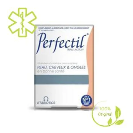 Vitabiotics Perfectil Triple Active Peau, Cheveux & Ongles – 30 comprimés