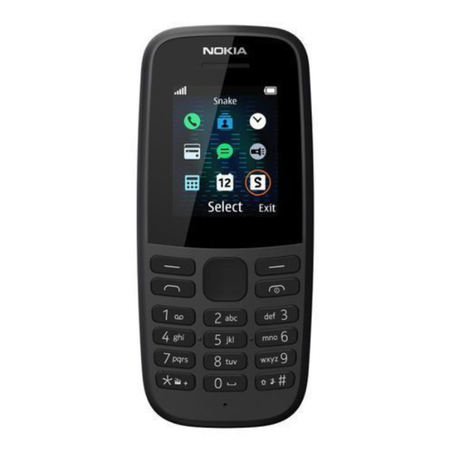 Nokia 105 (2019) 1.77" (4Mo, 4Mo) Dual SIM - Noir