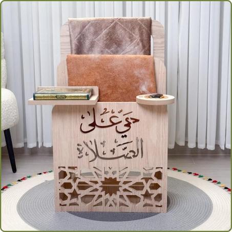 منظم خشبي فاخر لأغراض الصلاة 🕌