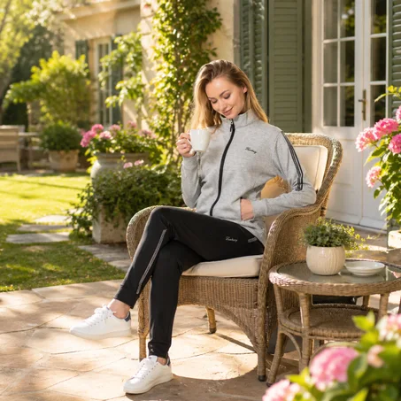 M19321  بدلة رياضية نسائية صناعة تركية