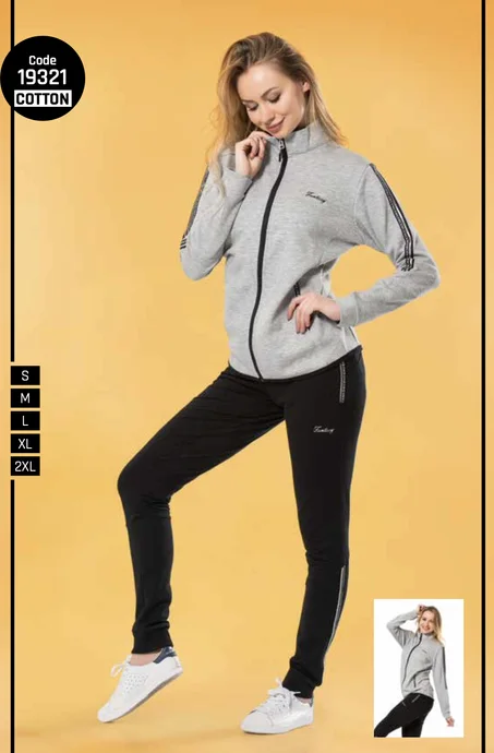 (19321)بدلة رياضية نسائية صناعة تركية