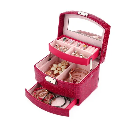 العلبة الخاصة بتجميع و تنظيم المجوهرات الصغيرة