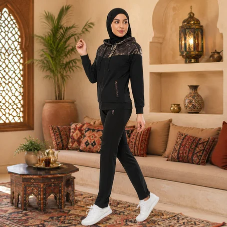 M19322  بدلة رياضية   نسائية صناعة تركية